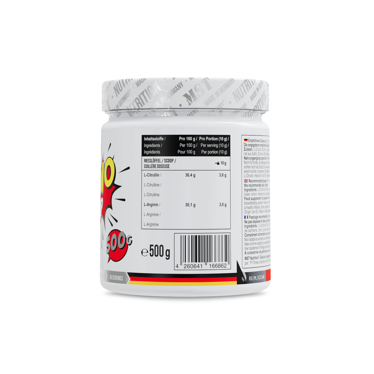Amino Pump 500 g Fruit Punch