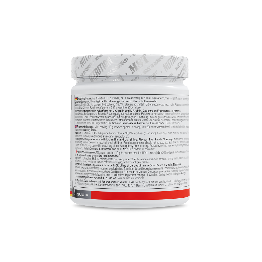 Amino Pump 500 g Fruit Punch