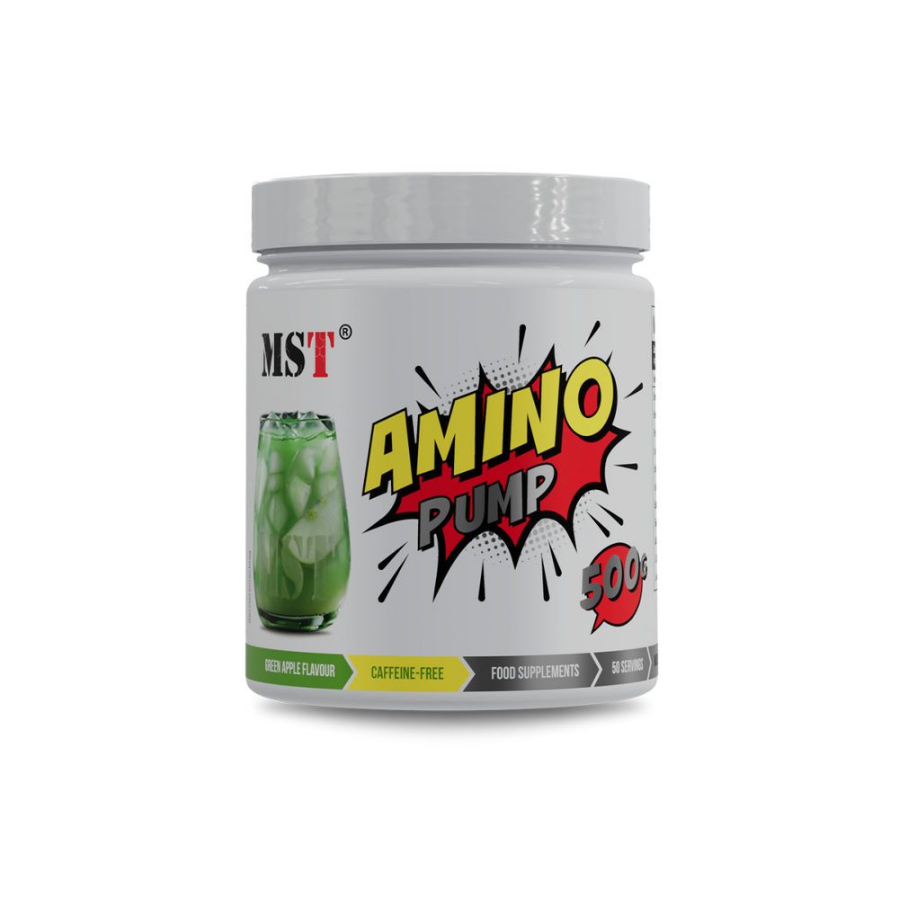 Amino Pump 500 g Green Apple