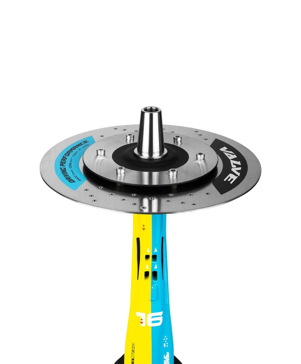 Amotion Valve X16 - Schwarz - Gelb - Hellblau