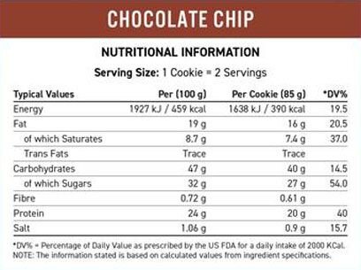 Applied Nutrition Critical Cookie (12x73g)