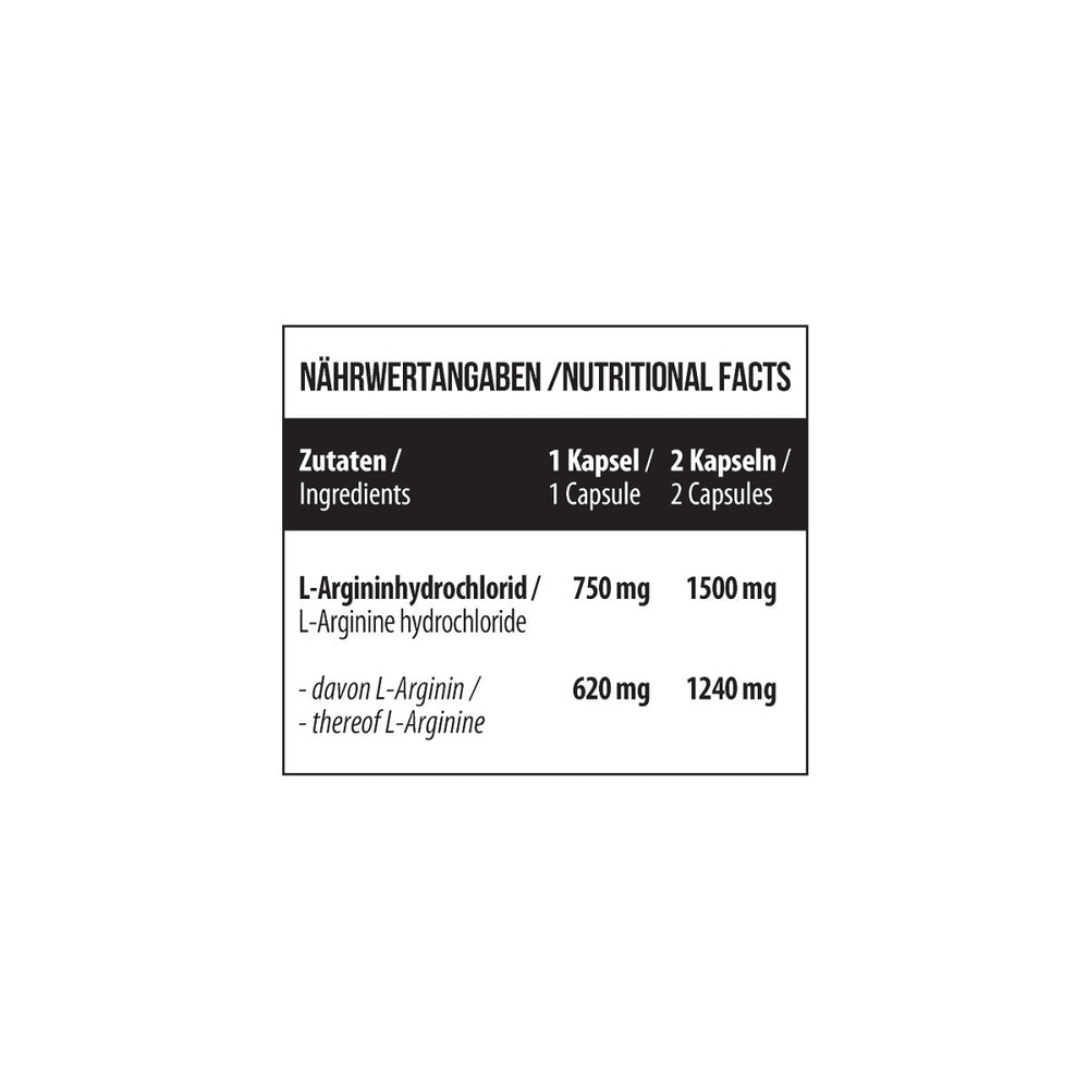 Arginine 240 Kapseln
