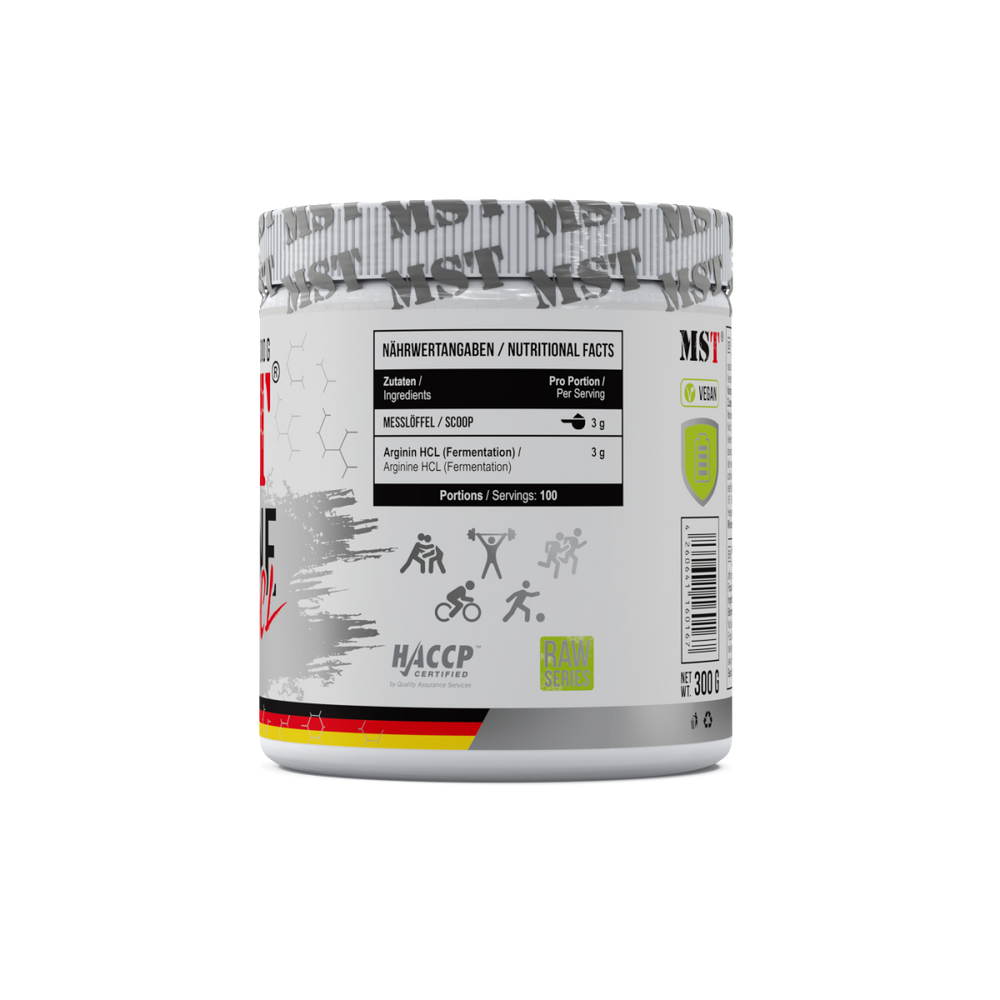 Arginine HCL 300g Unflavored