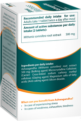 Himalaya - Ashvagandha - 60 tabs
