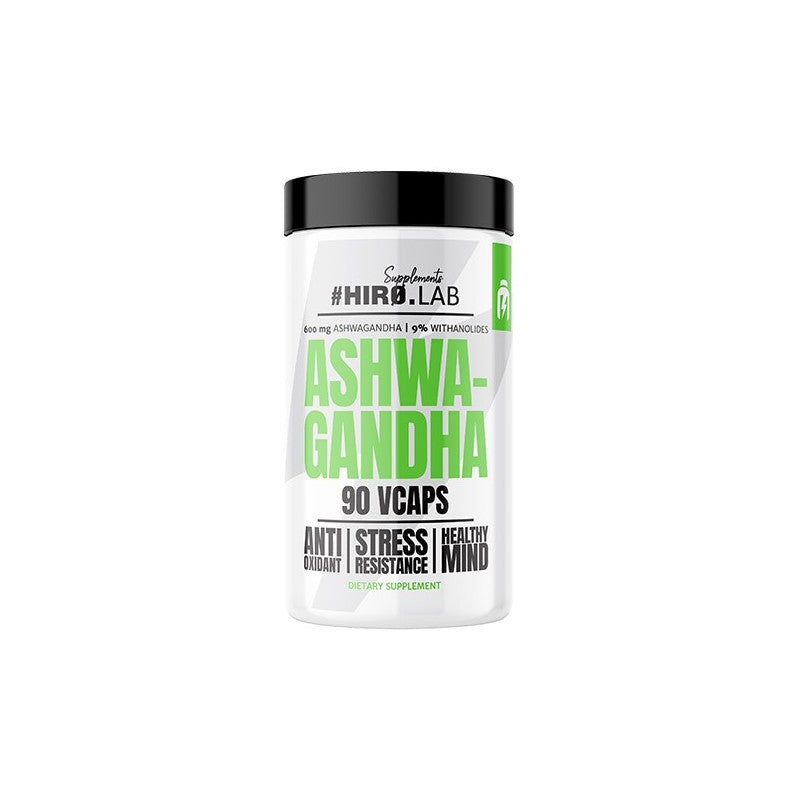 Ashwagandha 9% 600mg - 90 vcaps.