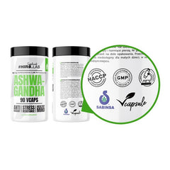 Ashwagandha 9% 600mg - 90 vcaps.