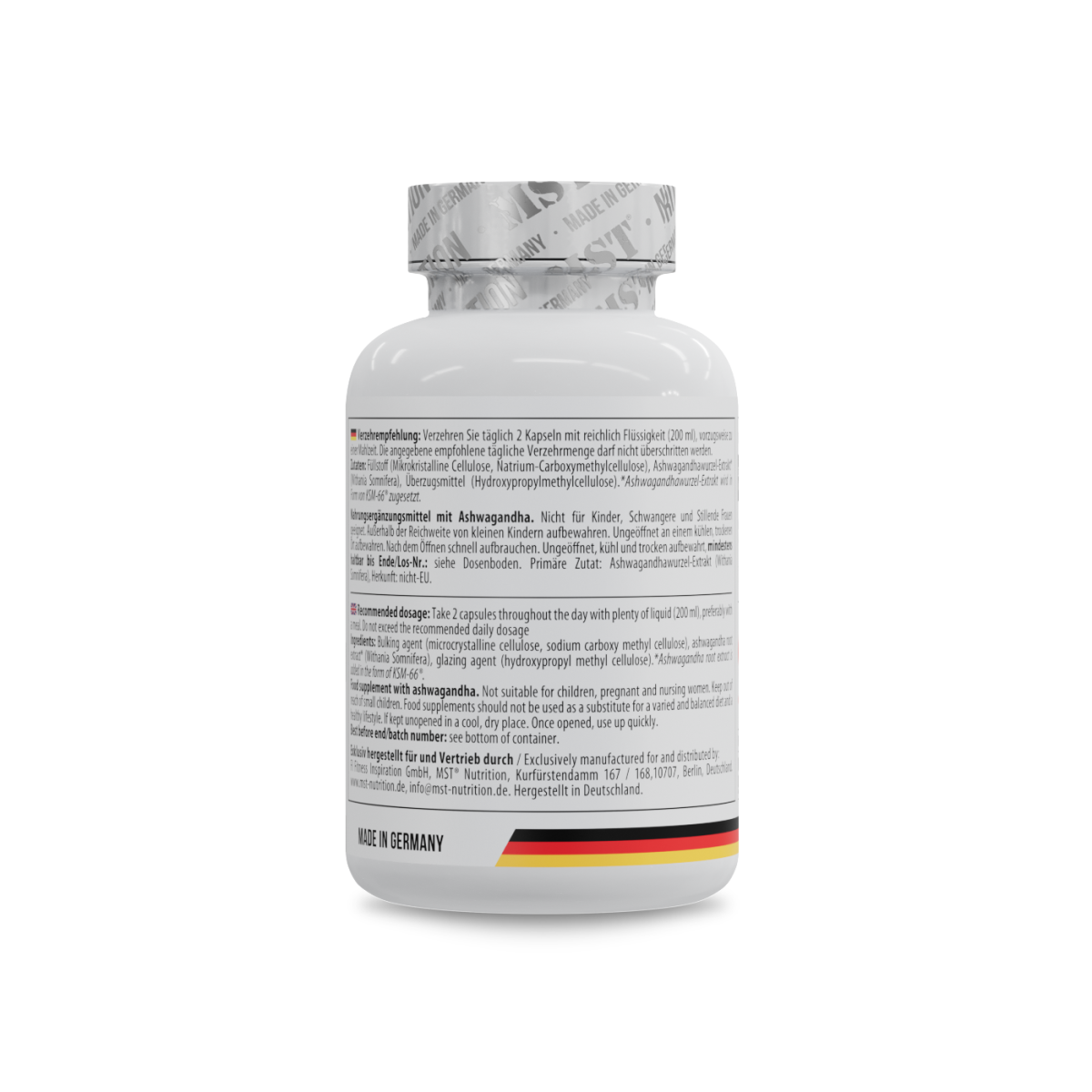 Ashwagandha KSM-66® 120 Kapseln