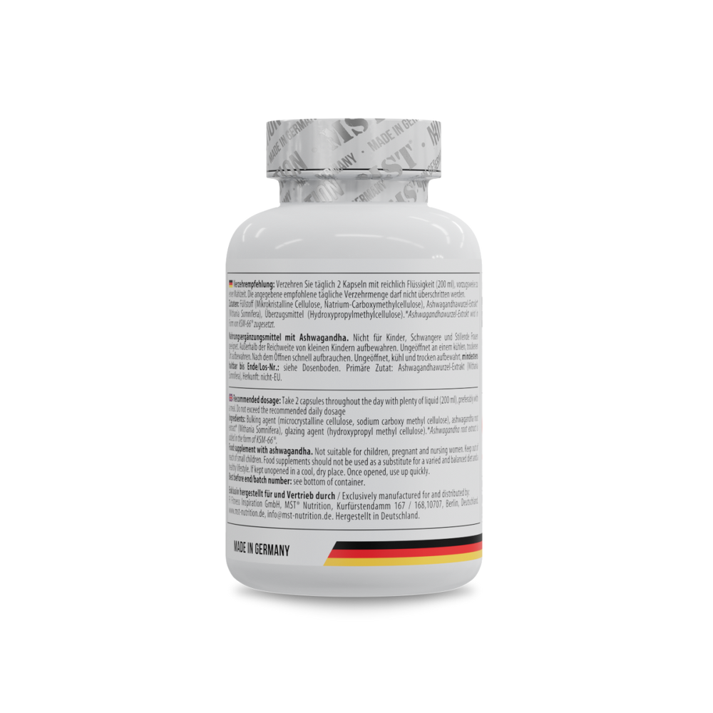 Ashwagandha KSM-66® 120 Kapseln