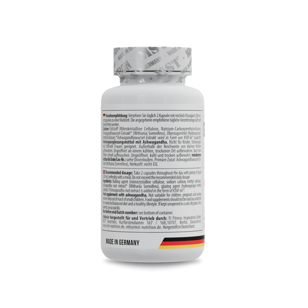 Ashwagandha KSM-66® 60 Kapseln