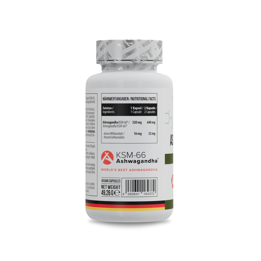 Ashwagandha KSM-66® 60 Kapseln