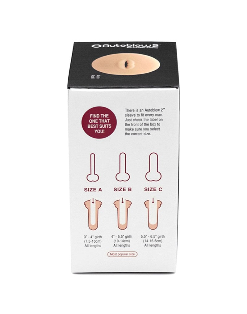 4: Autoblow 2+ Replacement Mouth Sleeve Size B