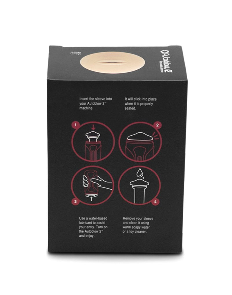 2: Autoblow 2+ Replacement Mouth Sleeve Size B