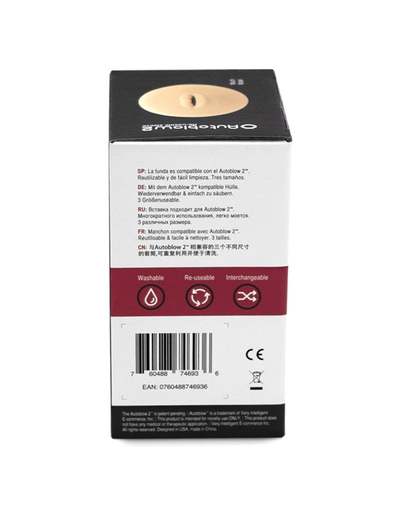 3: Autoblow 2+ Replacement Mouth Sleeve Size B