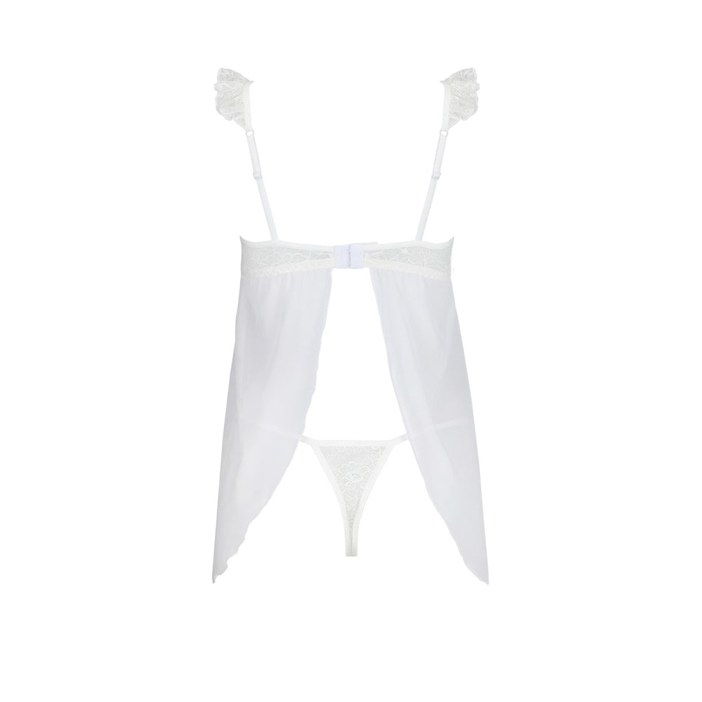 AV Milagros chemise & thong white