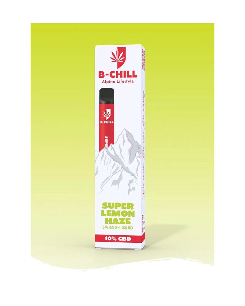 B-Chill - 600 CBD Vape - 10% - Super Lemon Haze