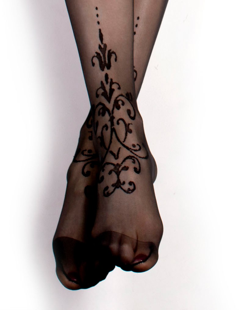 Ballerina - Fantasy Hold Ups - Strümpfe (20 den) - Schwarz