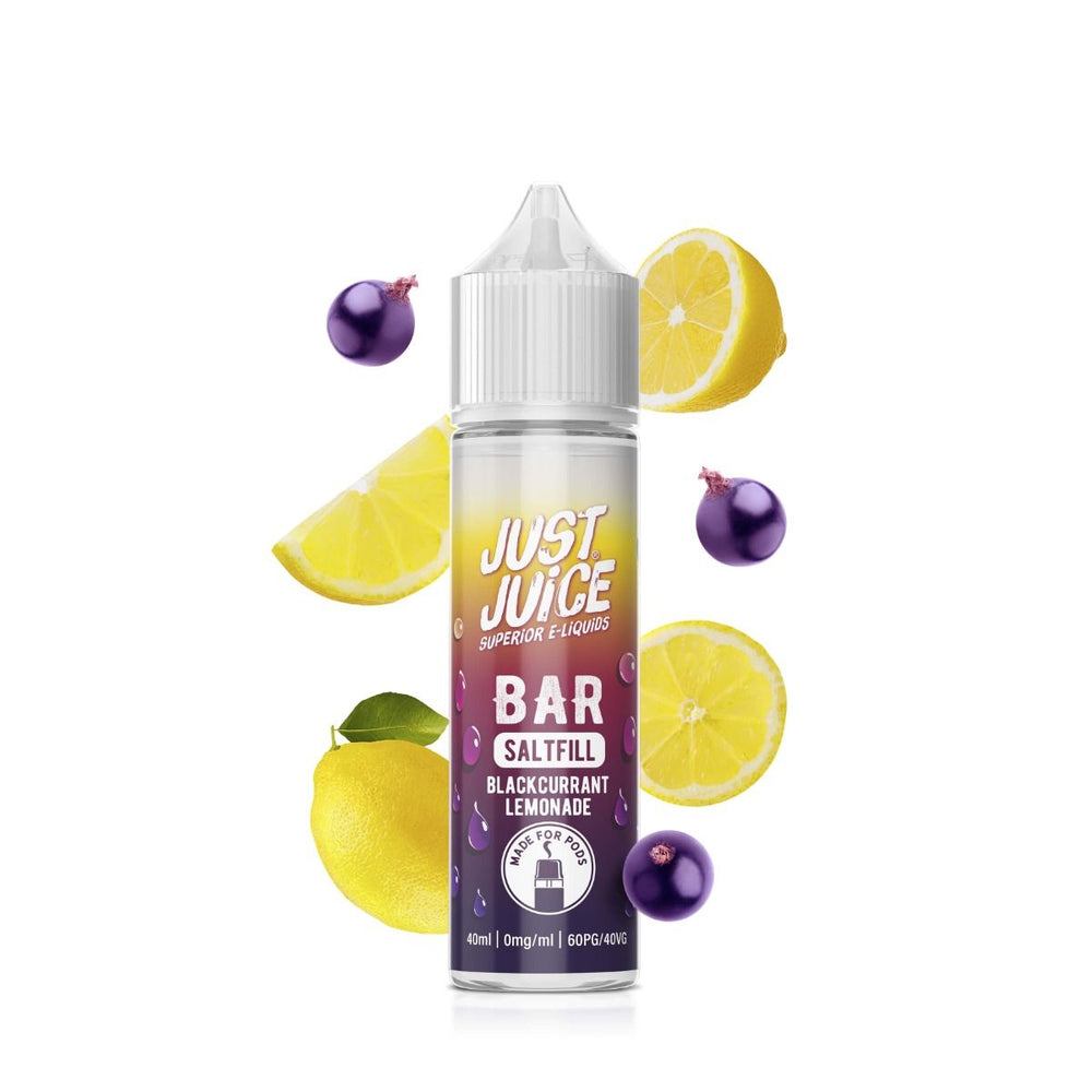 Just Juice BAR RANGE - Blackcurrant Lemonade - 40ml - Shortfill