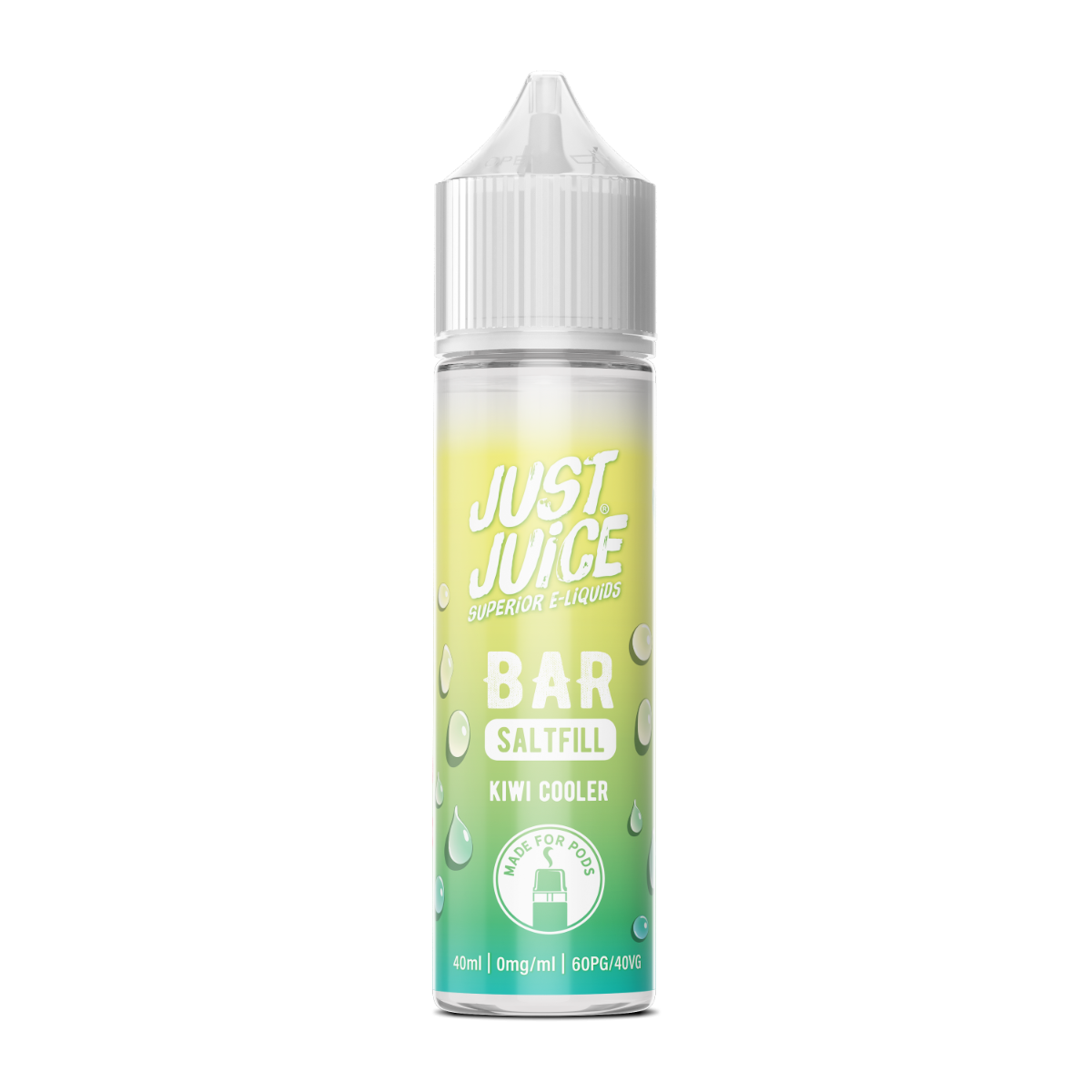 Just Juice BAR RANGE - Kiwi Cooler - 40ml - Shortfill
