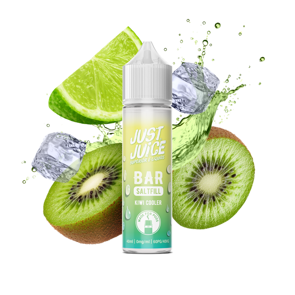 Just Juice BAR RANGE - Kiwi Cooler - 40ml - Shortfill