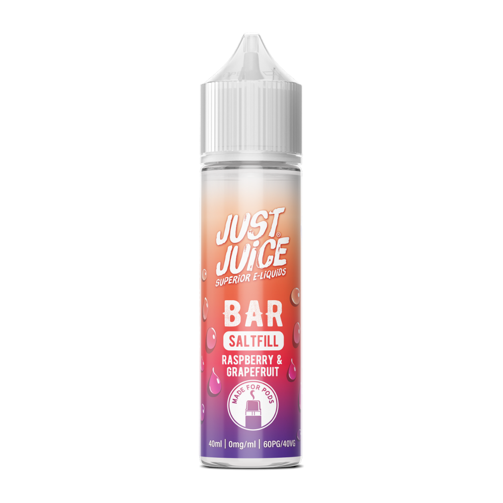 Just Juice BAR RANGE - Raspberry & Grapefruit - 40ml - Shortfill