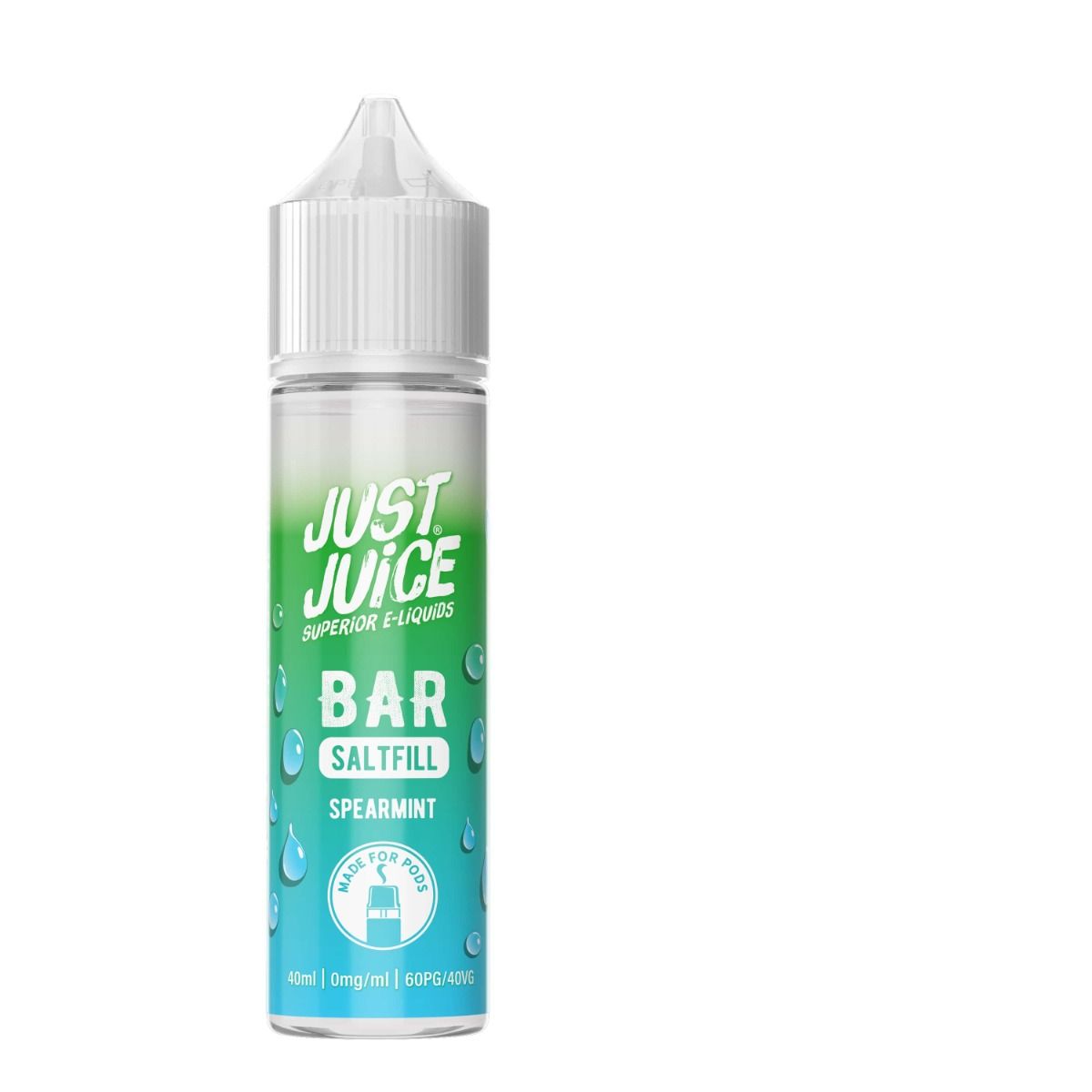 Just Juice BAR RANGE - Spearmint - 40ml - Shortfill
