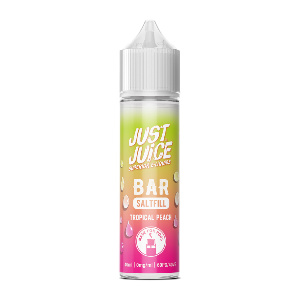 Just Juice BAR RANGE - Tropical Peach - 40ml - Shortfill