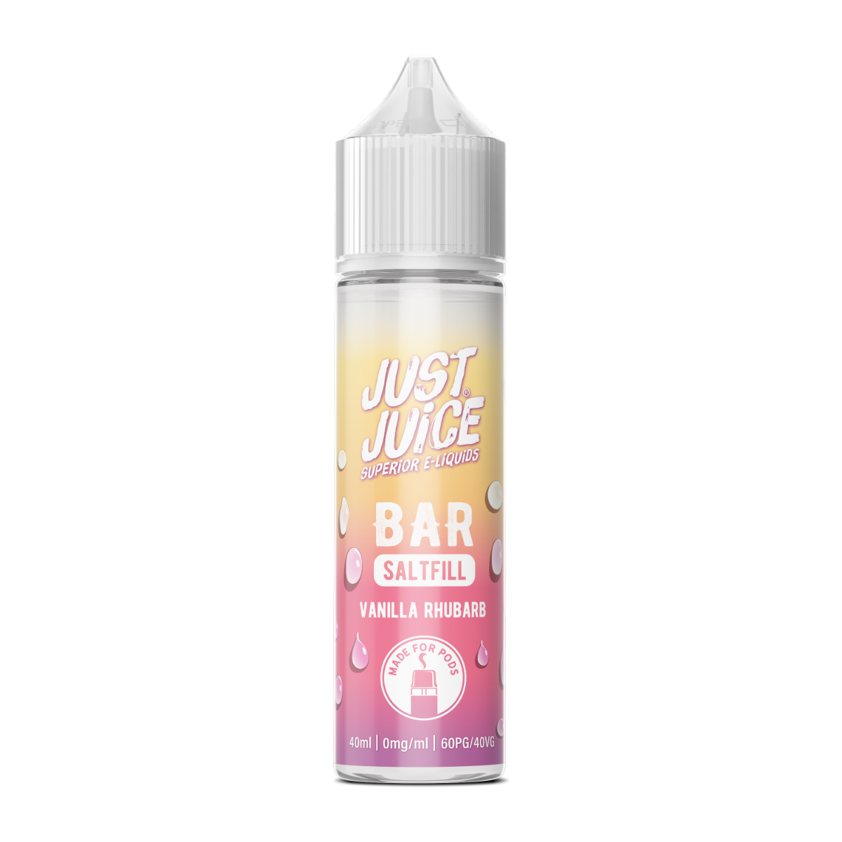 Just Juice BAR RANGE - Tropical Peach - 40ml - Shortfill