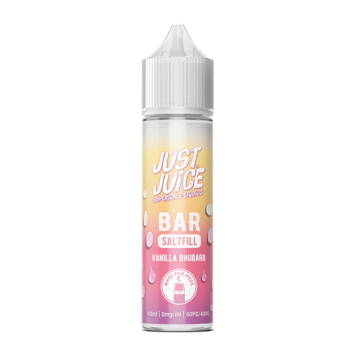 Just Juice BAR RANGE - Tropical Peach - 40ml - Shortfill