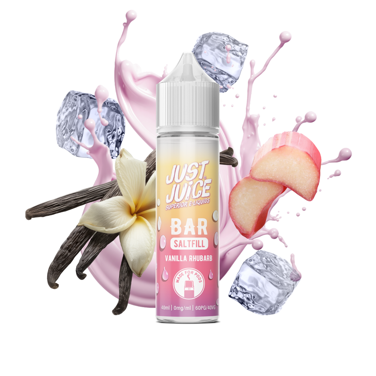 Just Juice BAR RANGE - Tropical Peach - 40ml - Shortfill