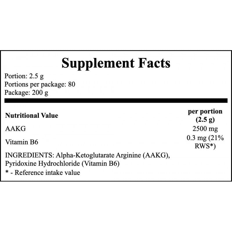 Base Line Arginine AKG - 200g