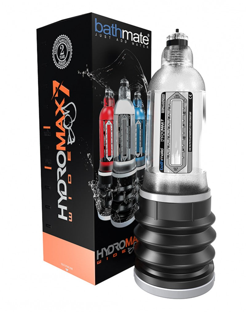 Bathmate Hydromax 7 Wide Boy Crystal Clear