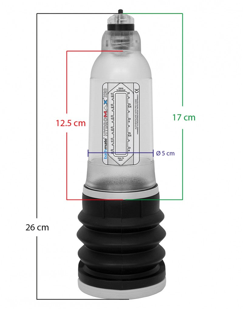 Bathmate Hydromax 5 Crystal Clear