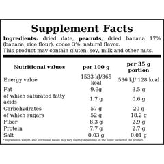Baton Raw - 35g - Banana & Cacao x36