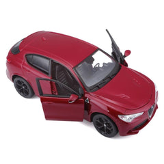 Bburago Alfa Romeo Stelvio ,1:24, rot