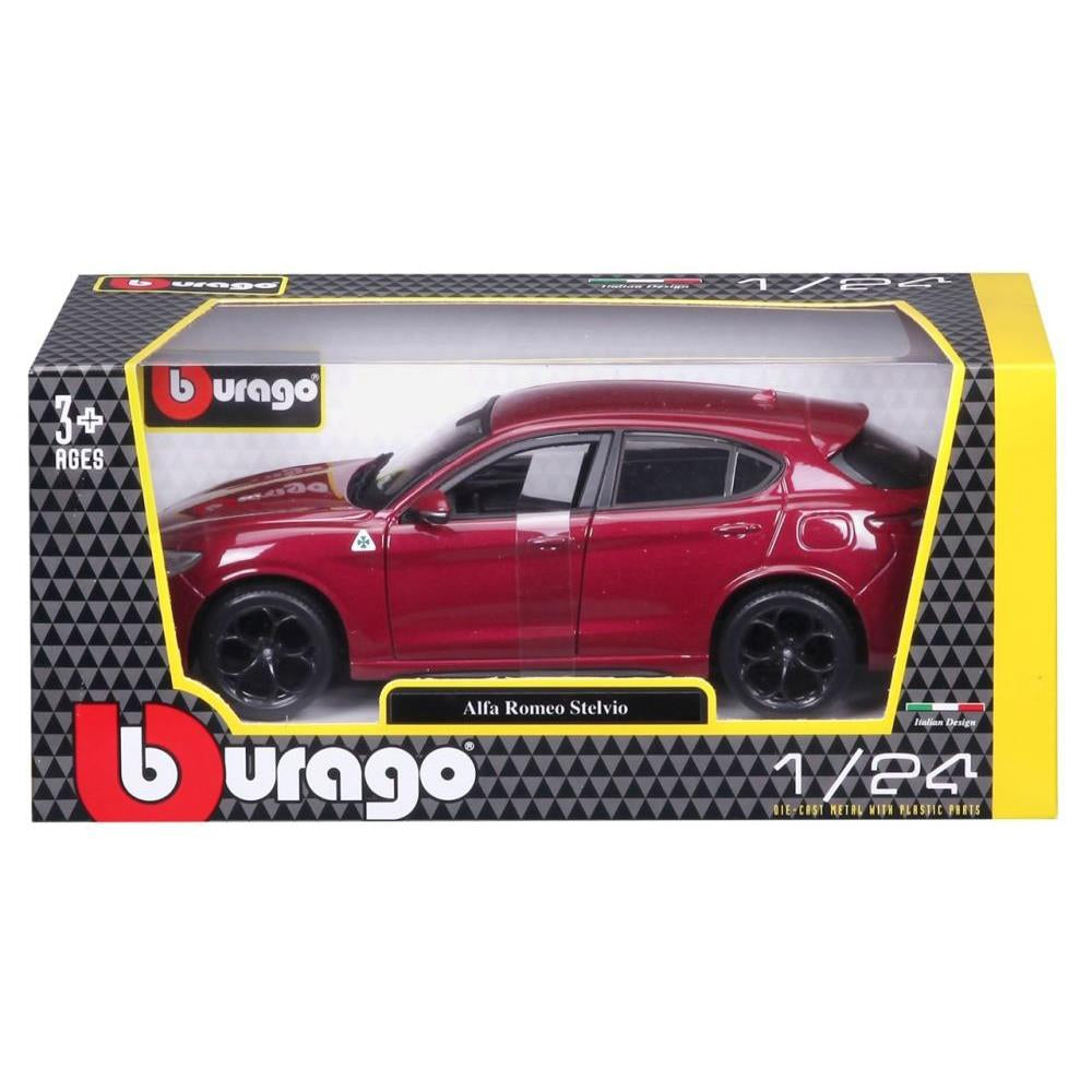 Bburago Alfa Romeo Stelvio ,1:24, rot