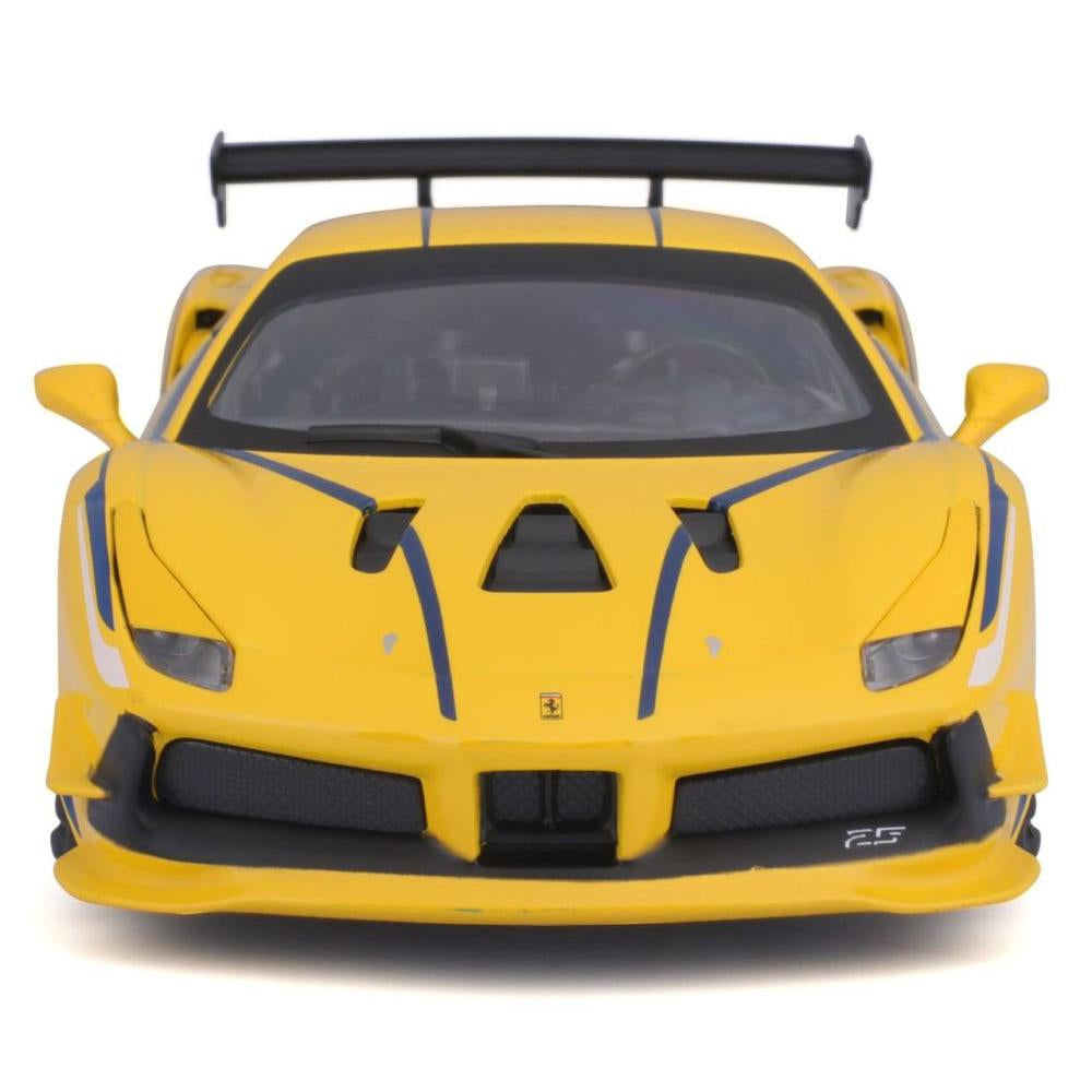 Bburago Ferrari Racing 488 Challenge 1/24 gelb
