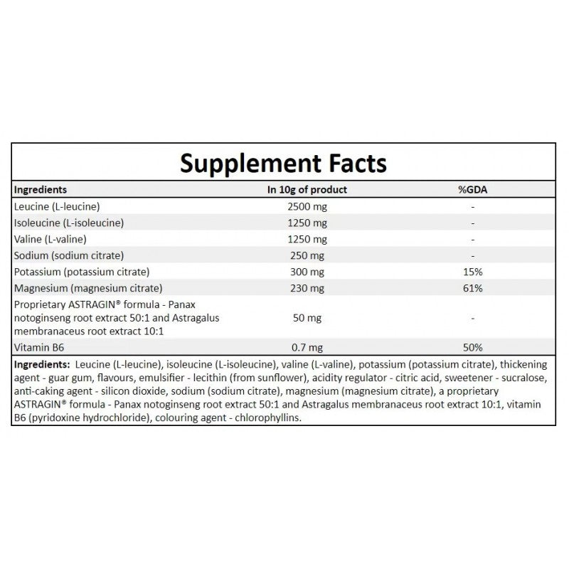 BCAA Powder - 400g - Green Apple Sorbet