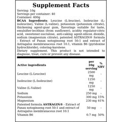 BCAA Powder - 400g - Green Apple Sorbet