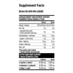 BCAA 80000mg Liquid - 1000ml - Apple