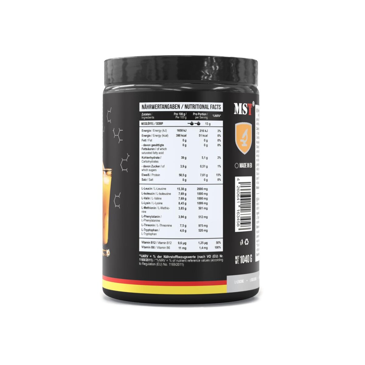 BCAA EAA 1040g Mango-maracuja