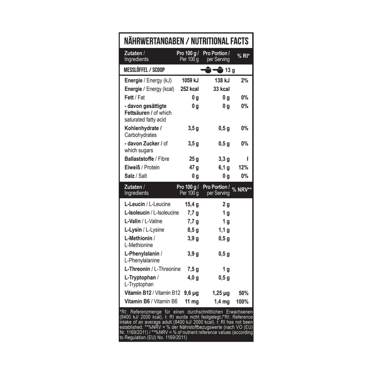 BCAA EAA 520g Blackcurrant