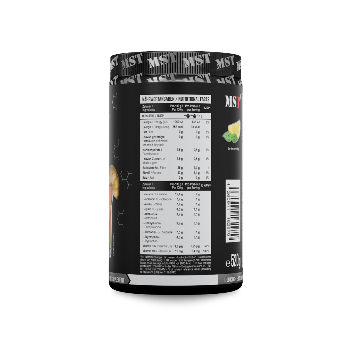 BCAA EAA 520g Lemon ice tea