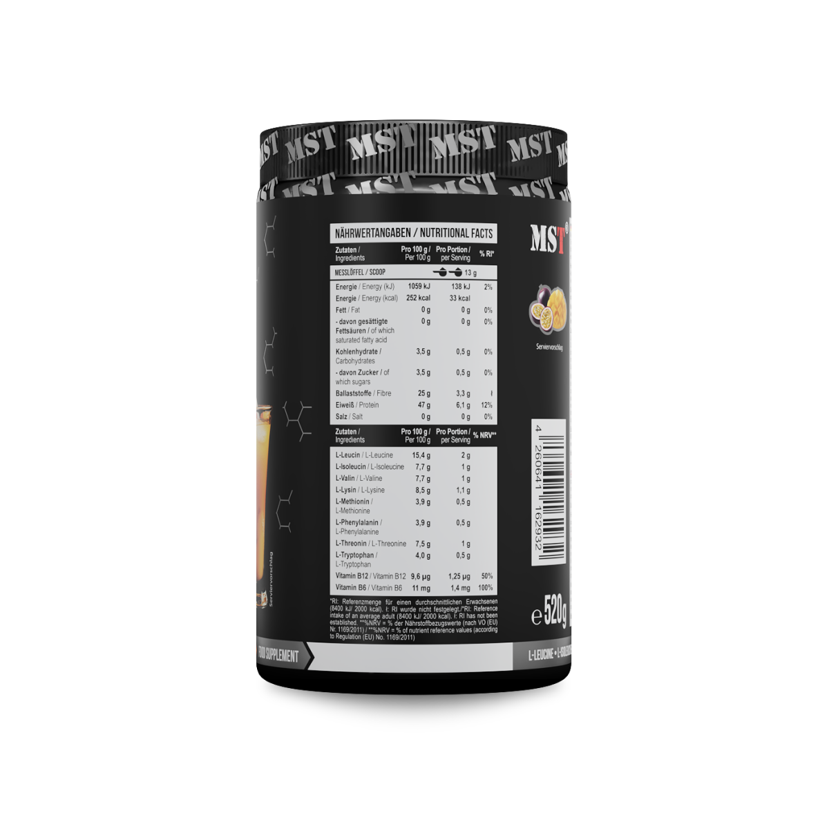 BCAA EAA 520g Mango maracuja
