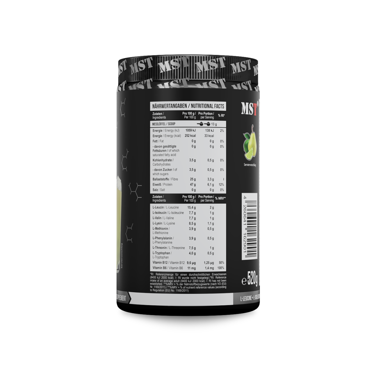 BCAA EAA 520g Pear lime