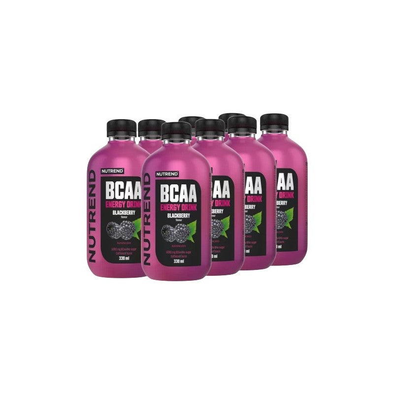 BCAA Energy Drink - 330ml - Blackberry x8