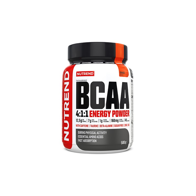 BCAA Energy Powder 4:1:1 - 500g - Orange