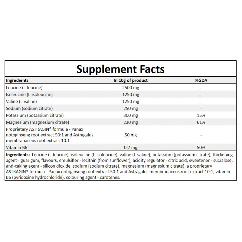 BCAA Powder - 400g - Orange Ice Splash x12