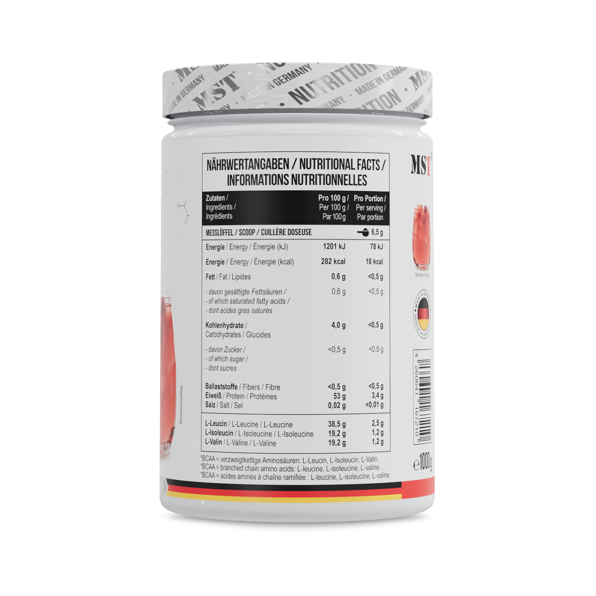 BCAA Zero 1000 g Cherry