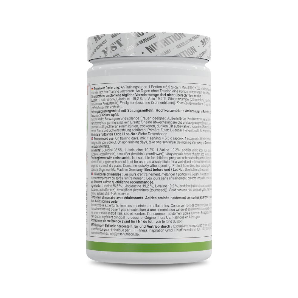 BCAA Zero 1000 g Green Apple