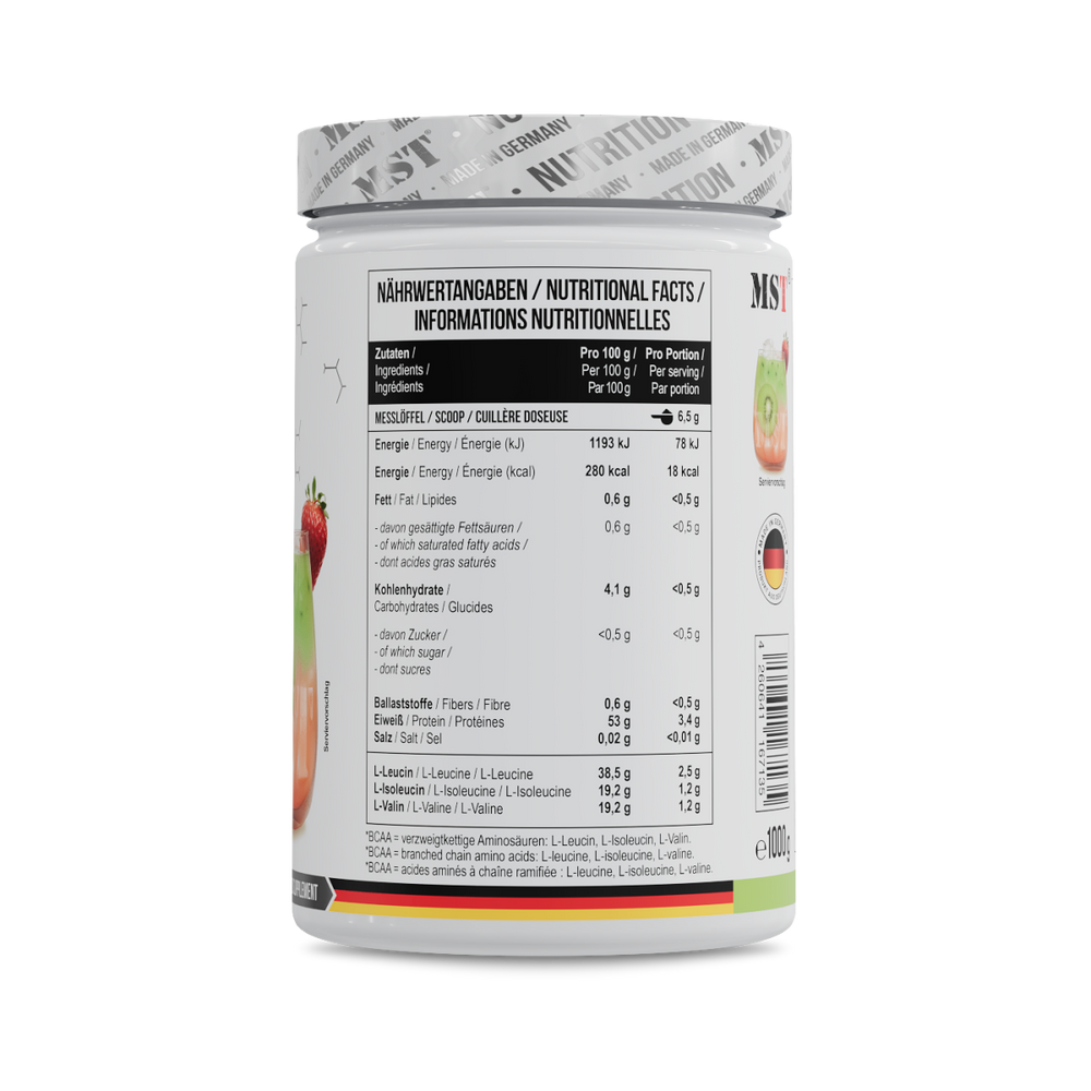BCAA Zero 1000 g Strawberry kiwi